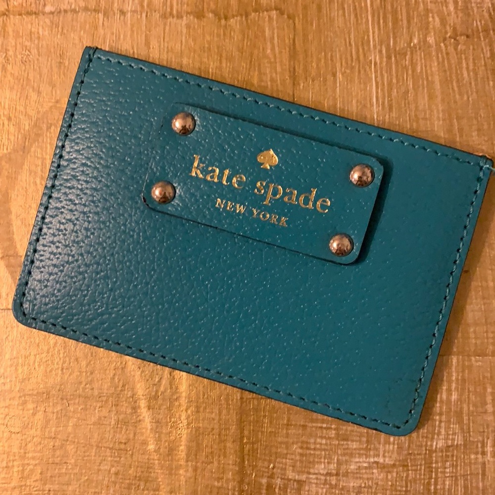kate spade leather card holder